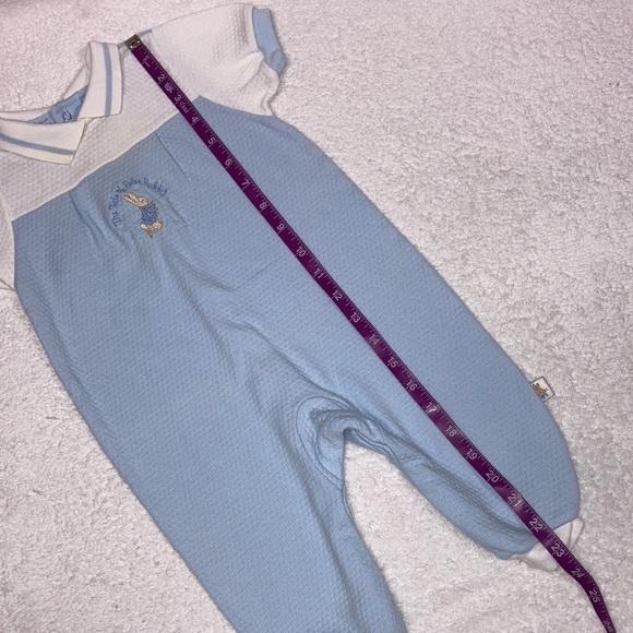 Peter Rabbit  & Friends play wear large 18-23lbs short sleeve romper - Picture 4 of 8